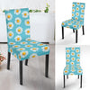 Daisy Pattern Print Design DS03 Dining Chair Slipcover-JORJUNE.COM