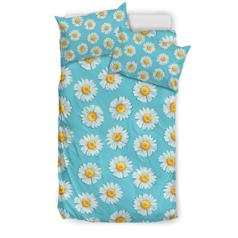 Daisy Pattern Print Design DS03 Duvet Cover Bedding Set-JORJUNE.COM