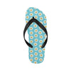 Daisy Pattern Print Design DS03 Flip Flops-JorJune