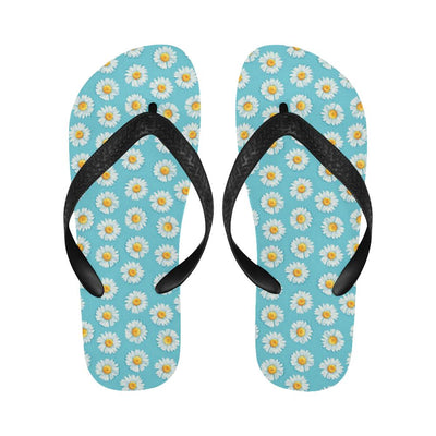 Daisy Pattern Print Design DS03 Flip Flops-JorJune