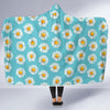 Daisy Pattern Print Design DS03 Hooded Blanket-JORJUNE.COM