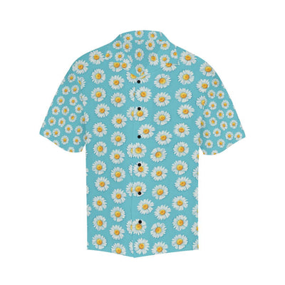 Daisy Pattern Print Design DS03 Men Hawaiian Shirt-JorJune