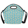 Daisy Pattern Print Design DS03 Neoprene Lunch Bag-JorJune