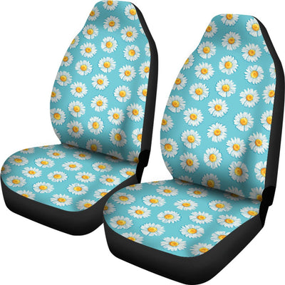 Daisy Pattern Print Design DS03 Universal Fit Car Seat Covers