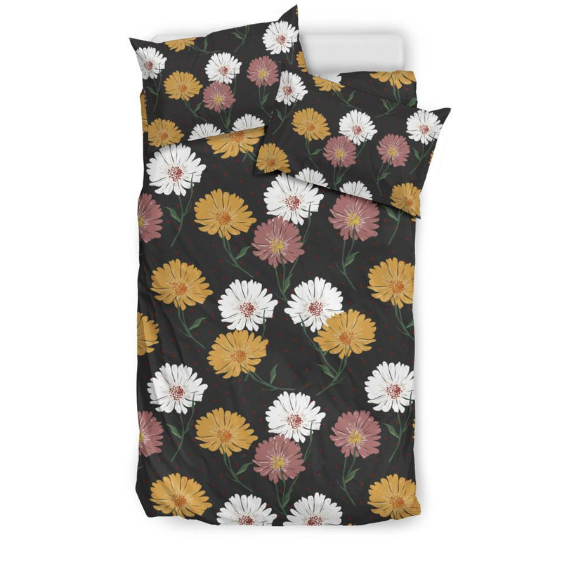 Daisy Pattern Print Design DS04 Duvet Cover Bedding Set-JORJUNE.COM