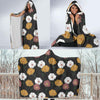 Daisy Pattern Print Design DS04 Hooded Blanket-JORJUNE.COM