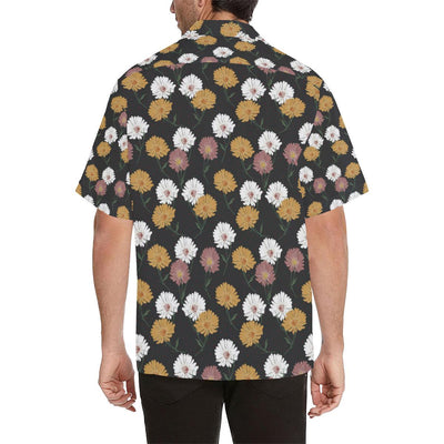 Daisy Pattern Print Design DS04 Men Hawaiian Shirt-JorJune