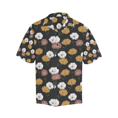 Daisy Pattern Print Design DS04 Men Hawaiian Shirt-JorJune