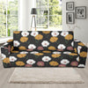 Daisy Pattern Print Design DS04 Sofa Slipcover-JORJUNE.COM