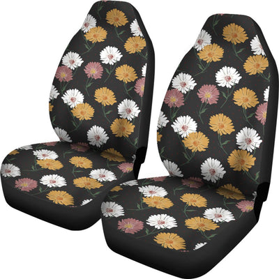 Daisy Pattern Print Design DS04 Universal Fit Car Seat Covers