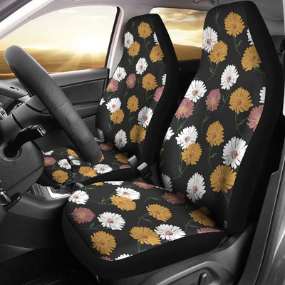 Daisy Pattern Print Design DS04 Universal Fit Car Seat Covers