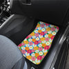 Daisy Pattern Print Design DS05 Car Floor Mats-JorJune