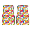 Daisy Pattern Print Design DS05 Car Floor Mats-JorJune