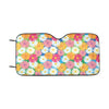 Daisy Pattern Print Design DS05 Car Sun Shade-JorJune