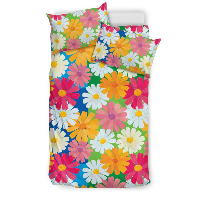 Daisy Pattern Print Design DS05 Duvet Cover Bedding Set-JORJUNE.COM