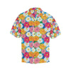 Daisy Pattern Print Design DS05 Men Hawaiian Shirt-JorJune