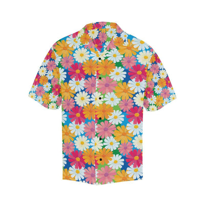 Daisy Pattern Print Design DS05 Men Hawaiian Shirt-JorJune