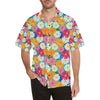 Daisy Pattern Print Design DS05 Men Hawaiian Shirt-JorJune