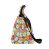 Daisy Pattern Print Design DS05 Neoprene Lunch Bag-JorJune