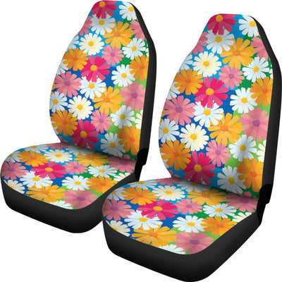 Daisy Pattern Print Design DS05 Universal Fit Car Seat Covers