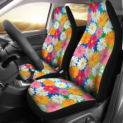 Daisy Pattern Print Design DS05 Universal Fit Car Seat Covers