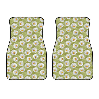 Daisy Pattern Print Design DS06 Car Floor Mats-JorJune