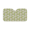 Daisy Pattern Print Design DS06 Car Sun Shade-JorJune