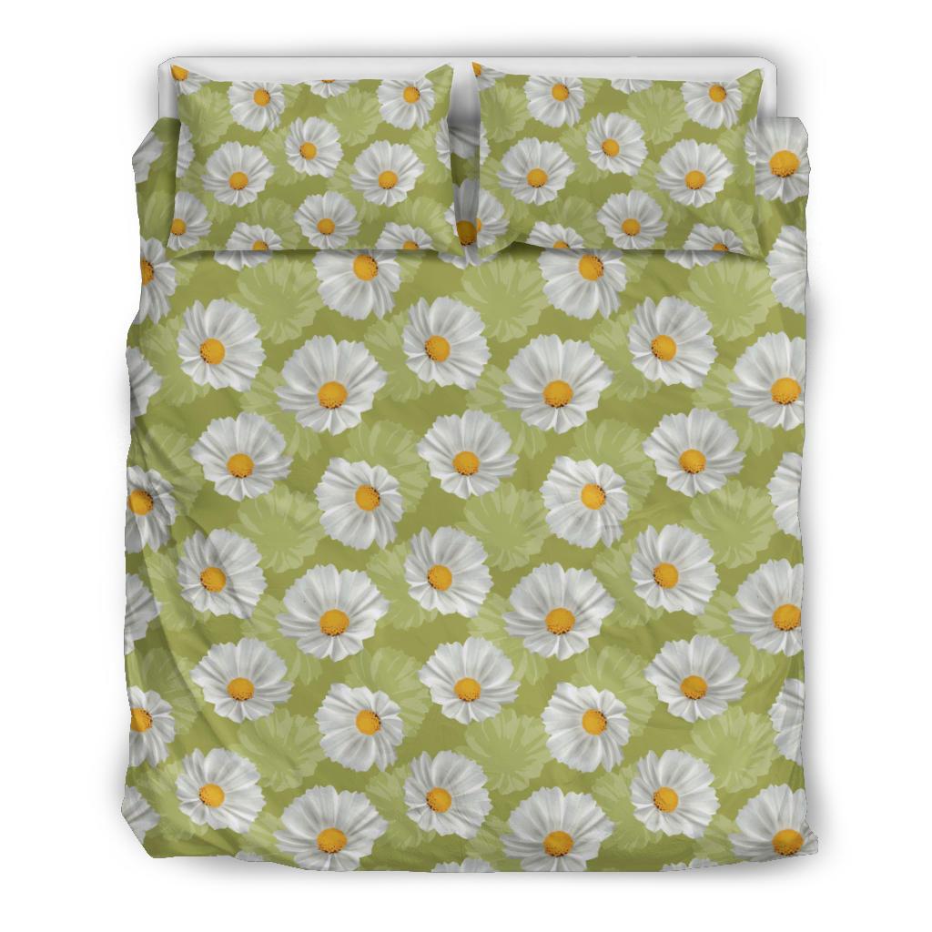 Daisy Pattern Print Design DS06 Duvet Cover Bedding Set-JORJUNE.COM