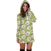 Daisy Pattern Print Design DS06 Women Hoodie Dress