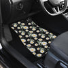 Daisy Pattern Print Design DS07 Car Floor Mats-JorJune