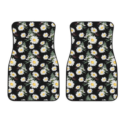 Daisy Pattern Print Design DS07 Car Floor Mats-JorJune