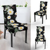 Daisy Pattern Print Design DS07 Dining Chair Slipcover-JORJUNE.COM