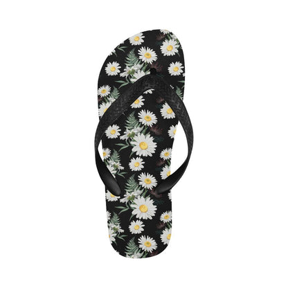 Daisy Pattern Print Design DS07 Flip Flops-JorJune