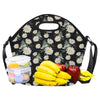 Daisy Pattern Print Design DS07 Neoprene Lunch Bag-JorJune