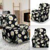 Daisy Pattern Print Design DS07 Recliner Slipcover-JORJUNE.COM