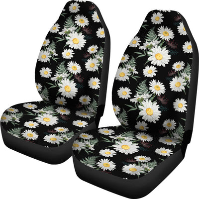 Daisy Pattern Print Design DS07 Universal Fit Car Seat Covers