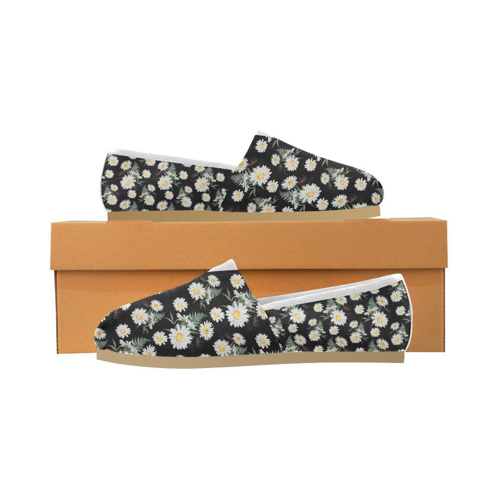 Daisy Pattern Print Design DS07 Women Casual Shoes-JorJune.com