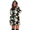 Daisy Pattern Print Design DS07 Women Hoodie Dress