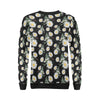 Daisy Pattern Print Design DS07 Women Long Sleeve Sweatshirt-JorJune