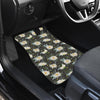 Daisy Pattern Print Design DS08 Car Floor Mats-JorJune