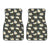 Daisy Pattern Print Design DS08 Car Floor Mats-JorJune