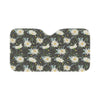 Daisy Pattern Print Design DS08 Car Sun Shade-JorJune