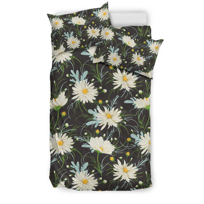 Daisy Pattern Print Design DS08 Duvet Cover Bedding Set-JORJUNE.COM