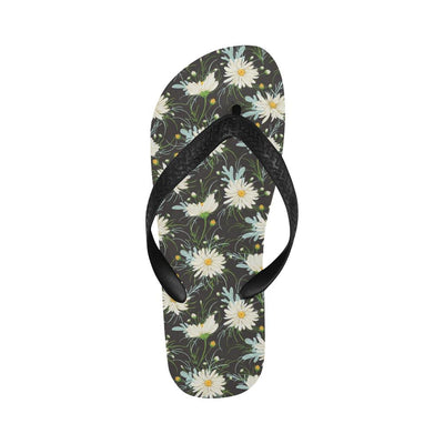 Daisy Pattern Print Design DS08 Flip Flops-JorJune