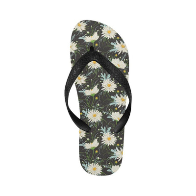 Daisy Pattern Print Design DS08 Flip Flops-JorJune