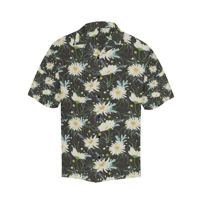 Daisy Pattern Print Design DS08 Men Hawaiian Shirt-JorJune