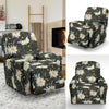 Daisy Pattern Print Design DS08 Recliner Slipcover-JORJUNE.COM