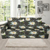 Daisy Pattern Print Design DS08 Sofa Slipcover-JORJUNE.COM