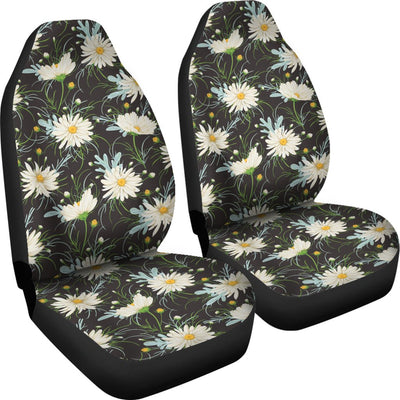 Daisy Pattern Print Design DS08 Universal Fit Car Seat Covers