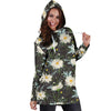 Daisy Pattern Print Design DS08 Women Hoodie Dress